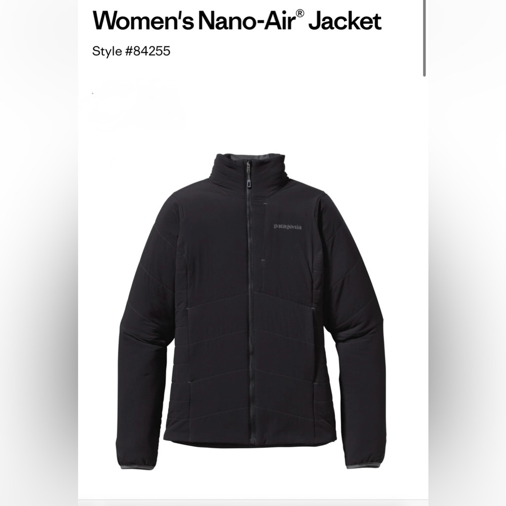 Patagonia Women’s Nano-Air Black Jacket L